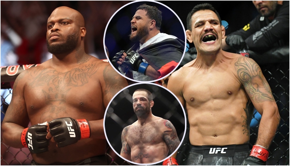 Derrick Lewis, Tai Tuivasa, Matt Brown, Rafael dps AMjos. Foto_ USA Today