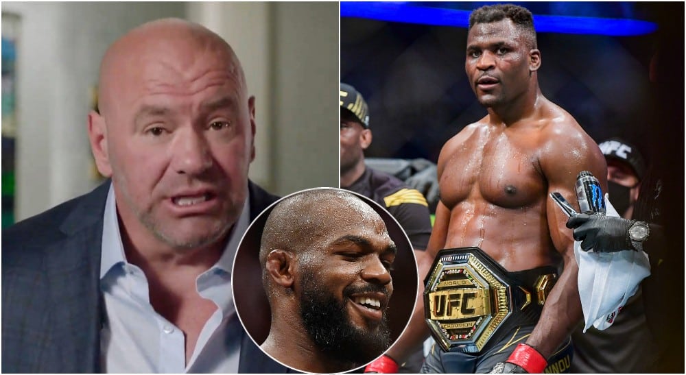 MMAnytt Dana White Francis Ngannou Jon Jones