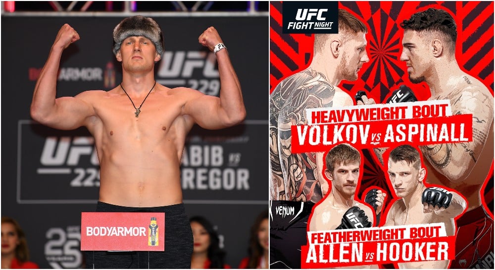 MMAnytt Alexander Volkov Tom Aspinall UFC London