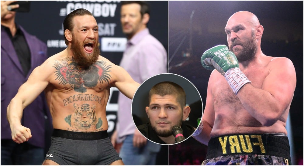 MMAnytt Conor McGregor Tyson Fury Khabib Nurmagomedov