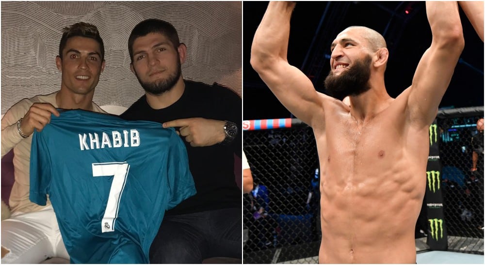 MMAnytt Khabib Cristiano Ronaldo Khamzat Chimaev