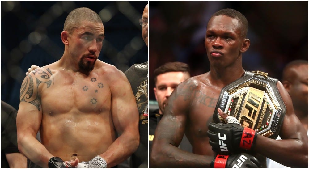 MMAnytt Robert Whittaker Israel Adesanya