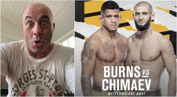 Joe Rogan Khamzat Chimaev Gilbert Burns UFC 273