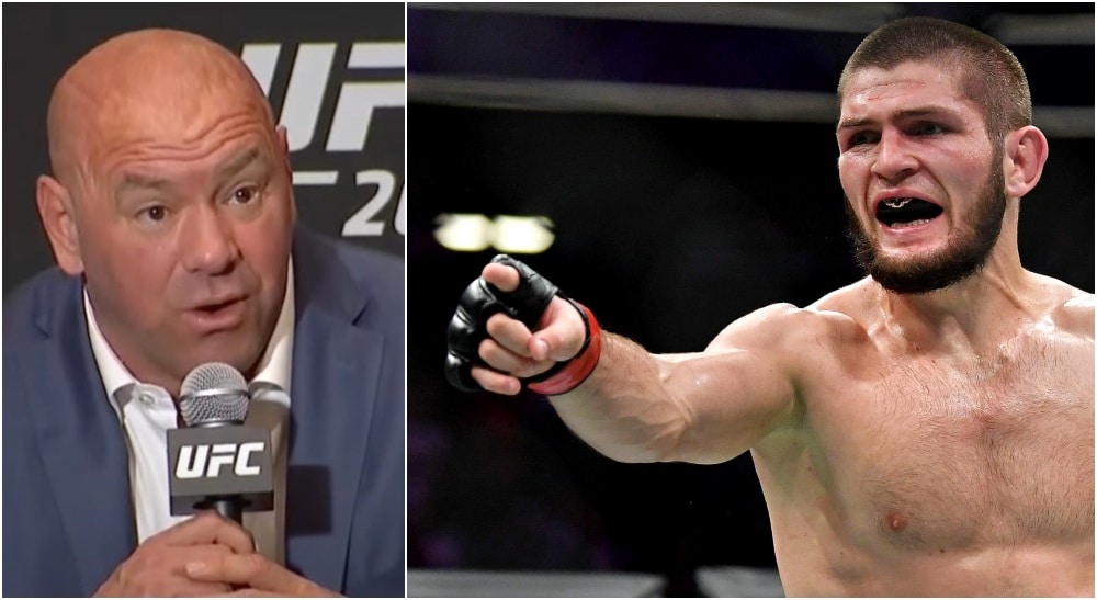 Dana White Khabib UFC MMA MMAnytt