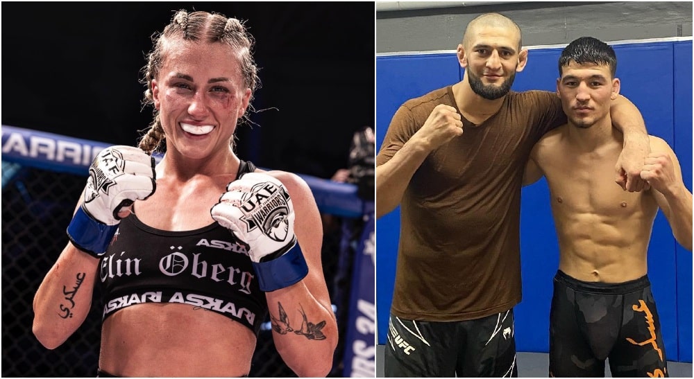 Elin Oberg Sakhi Qambari MMA MMAnytt UAE Warriors