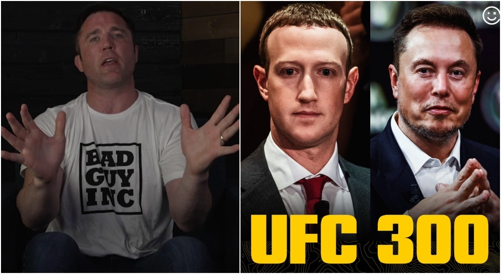 Chael Sonnen UFC 300 Elon Musk Mark Zuckerberg