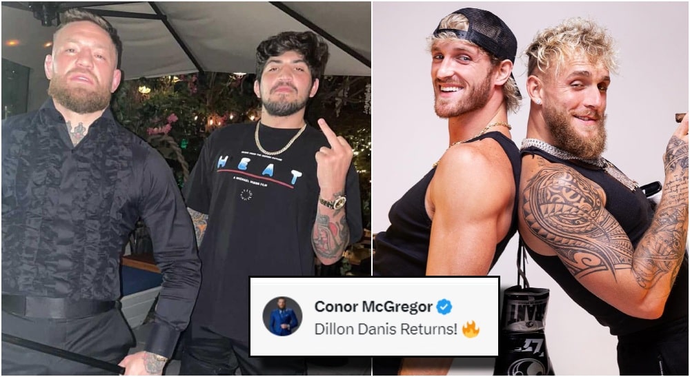 Conor McGregor Dillon Danis Jake Paul Logan Paul