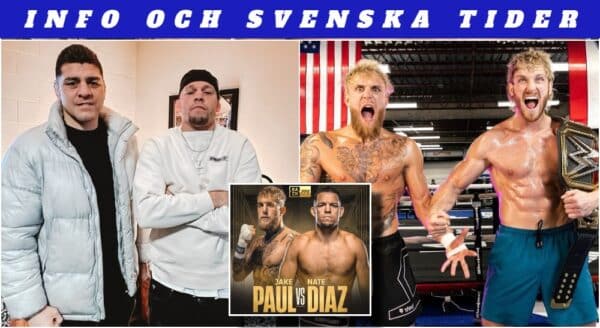 Jake Paul Nate Diaz Logan Paul Nick Diaz