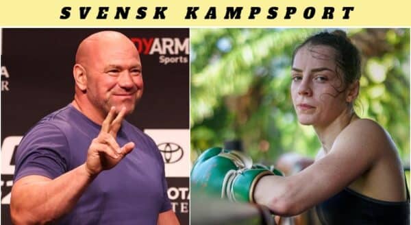 MMAnytt Dana White Josefine Knutsson