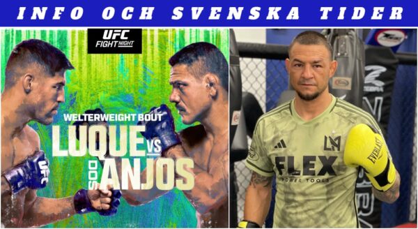 UFC Vegas 78 Vicente Luque Rafael dos Anjos Cub Swanson