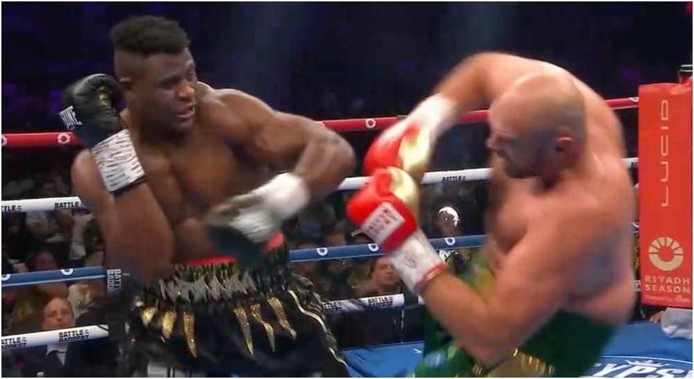 Francis Ngannou Tyson Fury Boxing Boxning