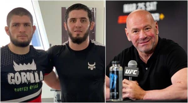 MMAnytt Dana White Khabib Nurmagomedov Islam Makhachev