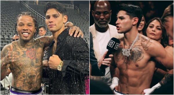 Ryan Garcia boxing