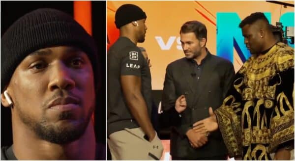 Anthony Joshua Francis Ngannou Boxing