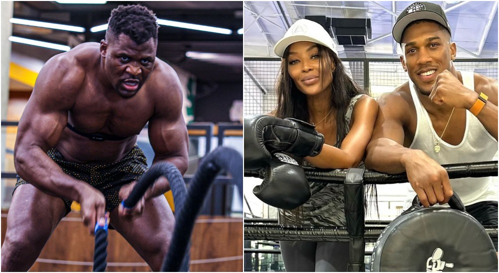 Francis Ngannou Anthony Joshua