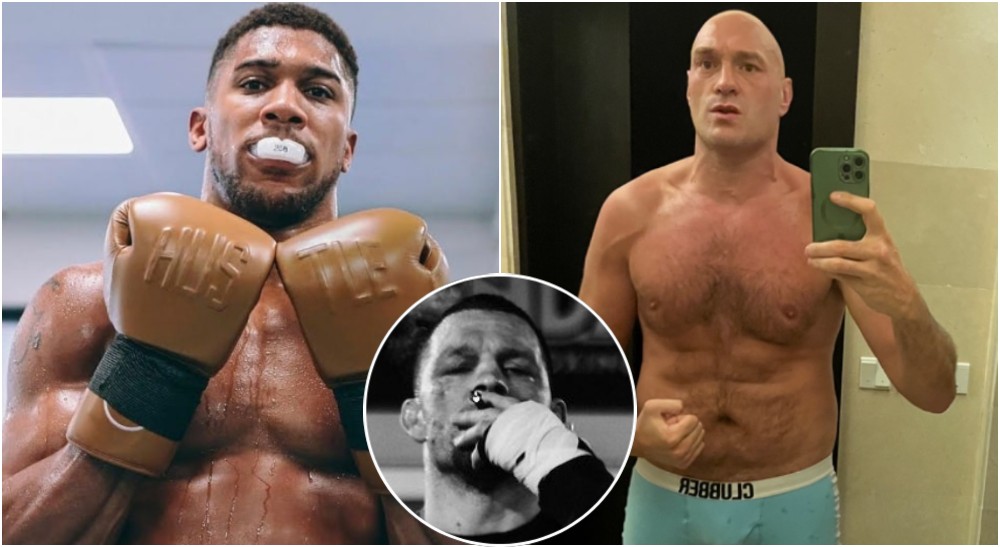 Nate Diaz GALNA påstående om Anthony Joshua och Tyson Fury!