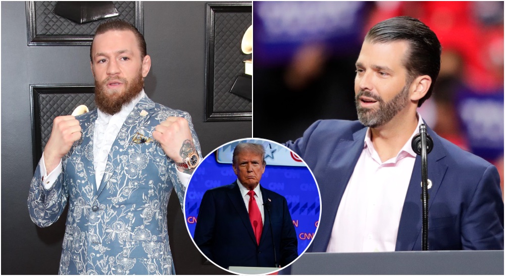 MMA News - Conor-McGregor-Donald-Trump-jr