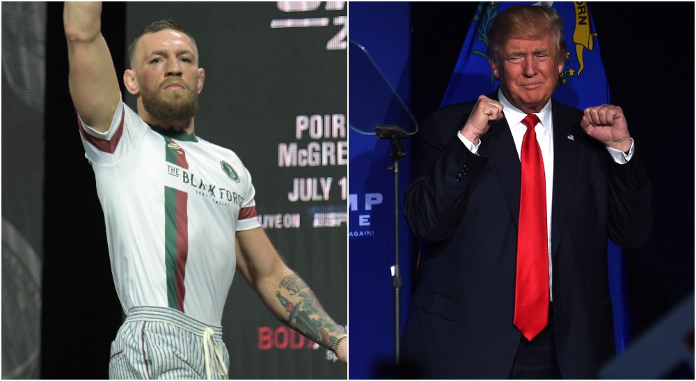 MMA News - Conor-McGregor-Donald-Trump