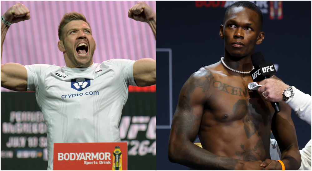 Dricus Du Plessis, Israel Adesanya