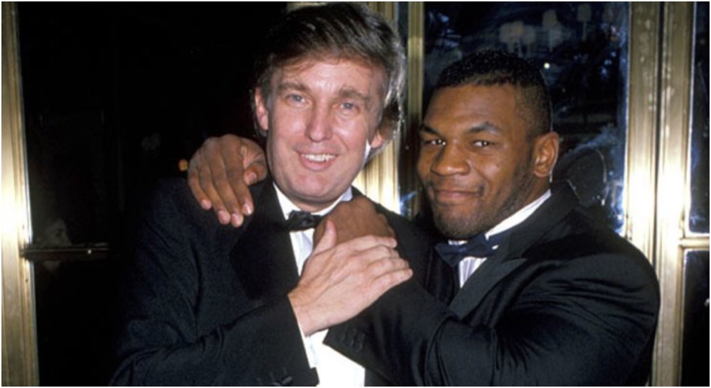 MMA News - Donald-Trump-hyllar-Mike-Tyson-infor-matchen-mot-Jake-Paul