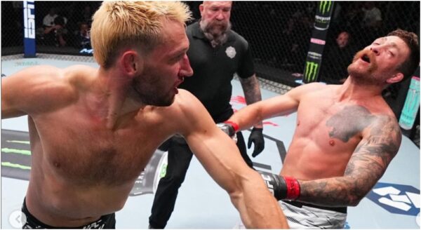 REINIER DE RIDDER MED SUBMISSION I UFC-DEBUTEN