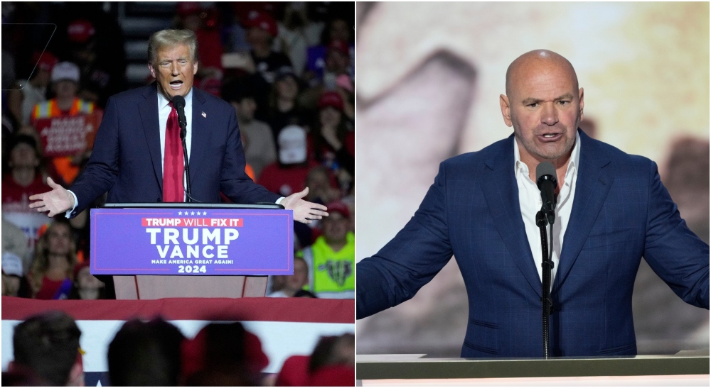 Dana White om politiska spekulationerna – och varför vänskapen med Trump räcker