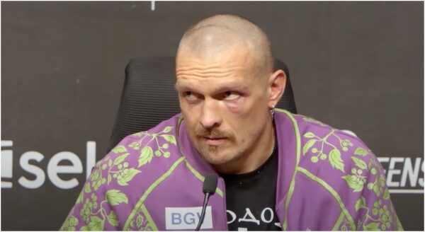 Oleksandr Usyk efter matchen: "UNCLE FRANK ÄR BLIND"