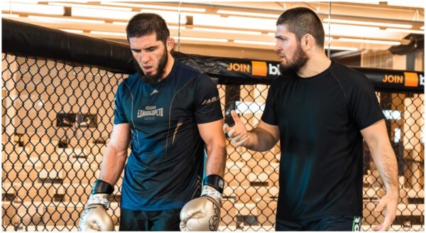 Islam Makhachev om Khabib: "Hela träningslägret är tufft"