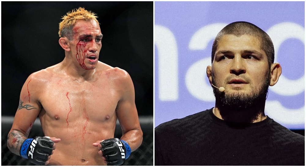 Tony Ferguson kallar Khabib för FEGIS och BITCH