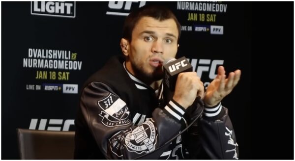 Umar Nurmagomedov svarar Merab: "ÄR INTE HANS SON"