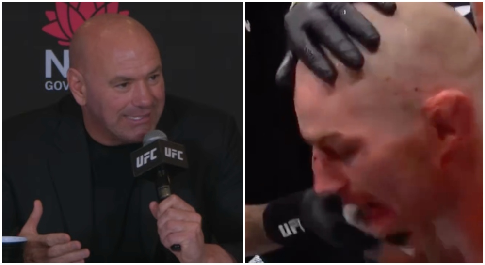 Dana White reagerar på Stricklands val: "ÄR FASCINERANDE"